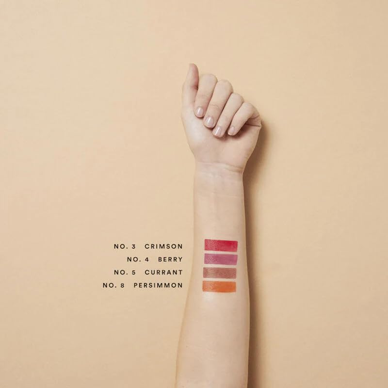 Olio E Osso - Natural Lip + Cheek Balm | Natural, Non-Toxic, Clean Beauty (No. 4 Berry, 0.35 oz | 10 g)