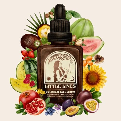 Botanical Bakuchiol Face Oil Serum | Holistic Retinol Alternative | Waterless blend of 17 botanicals | Anti-Aging Natural Skin Care For Fine Lines & Wrinkles | Hydrating & Brightening