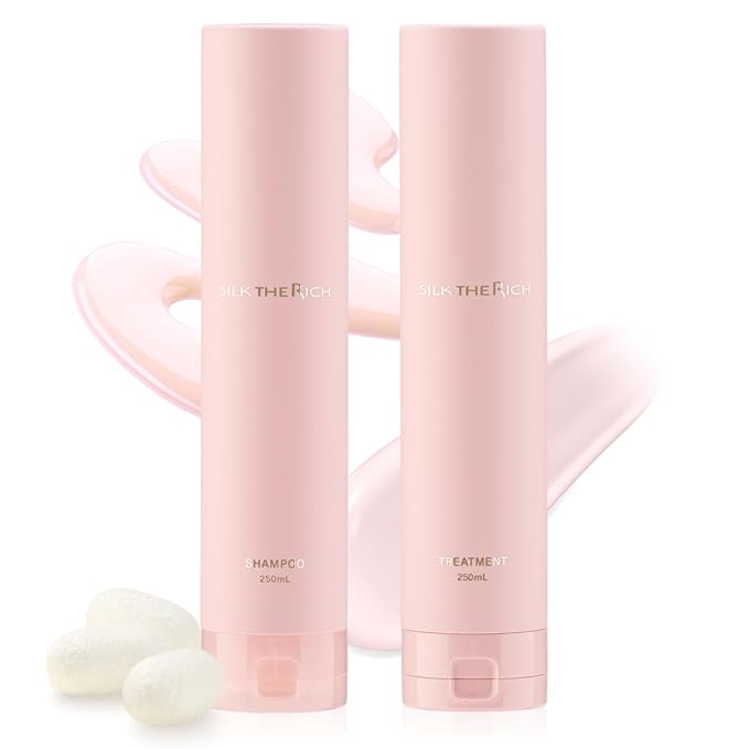 Shampoo & Conditioner Set, Moisturizing for Dry, Damaged, Color-Treated Hair, Paraben & Sulfate Free, Clean Hair Shampoo & Conditioner for Women & Men (Unveil Rose Bouquet)