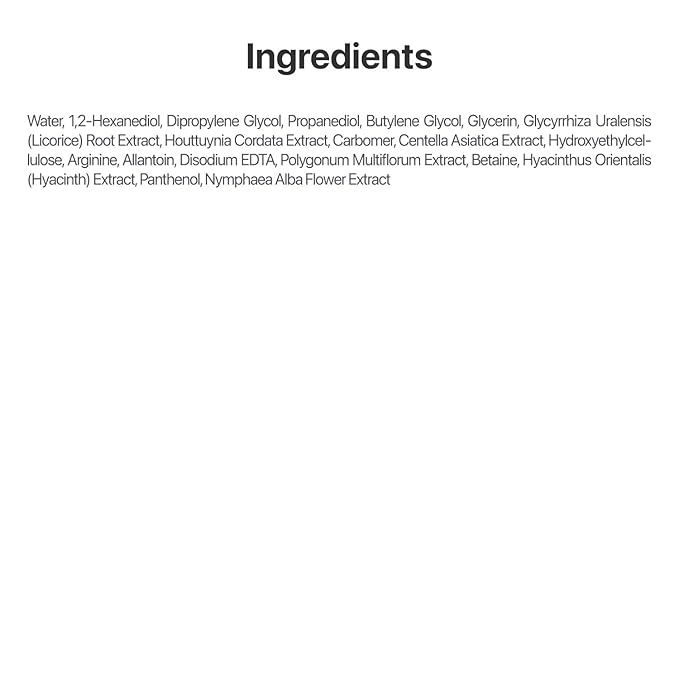 numbuzin No.1 Toner | Pure-Full Calming Herb Toner | Breakouts, Redness, Excess Oil Control | Centella Asiatica, Heartleaf, Licorice Root | Acne-Prone, Sensitive Skin | 10.14 fl. oz.