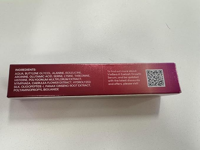 VieBeauti Eyelash Serum for Daily Lash Care, Gentle PGA-Free Lash Conditioning Serum to Support Healthier Looking Lashes, Vegan & Cruelty-Free