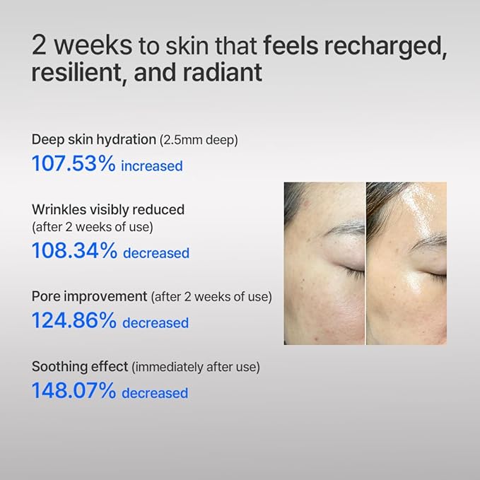 Nano Hyaluronic Acid & Collagen Serum with Niacinamide & Adenosine – Korean Anti-Aging Ampoule for Deep Hydration, Brightening & Wrinkle Care – LaLaif