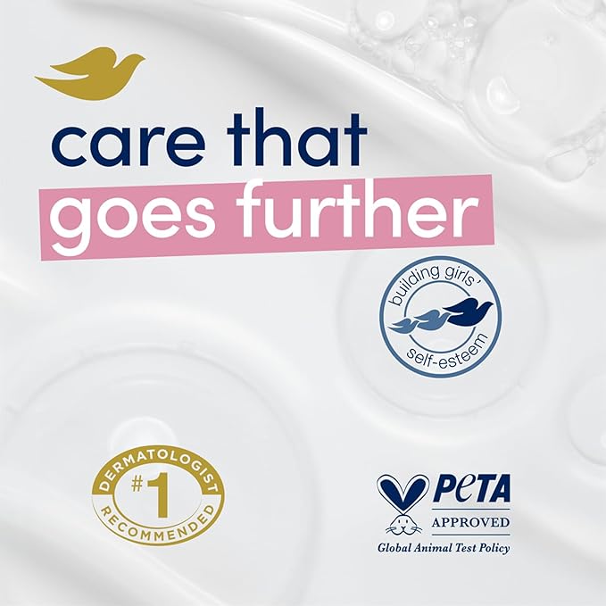 Dove Soap, Pink Beauty Bar 12-Pack – 3-in-1 Moisturizing Face, Body & Hand Soap, 4.75 Oz Ea