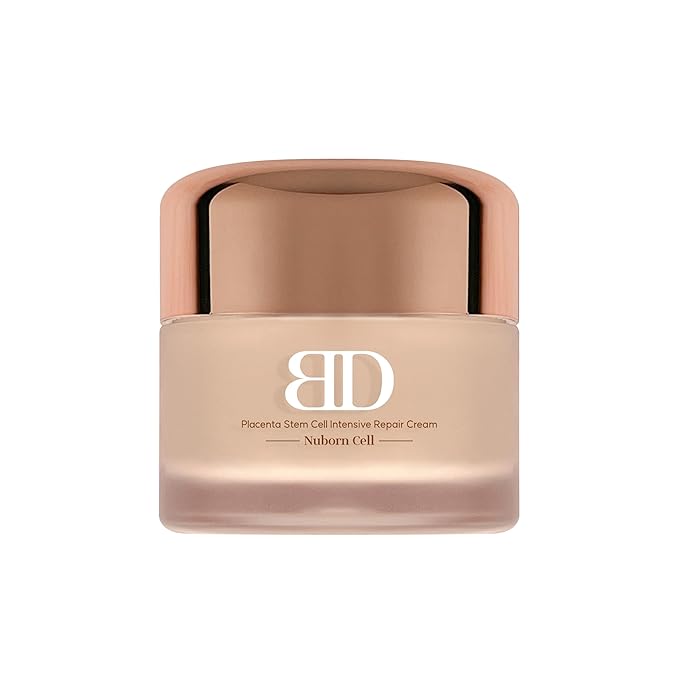 Nuborn Cell Placenta Stem Cell Intensive Repair Cream | Dragon Blood Cream with Placental Extract | Collagen Korean Skin Care for Glass Skin (50ml)