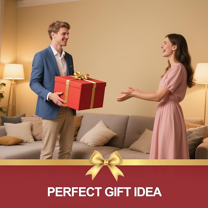 Morfone Red Light Therapy for Body Face - Tri-Wavelength (660nm, 850nm, 940nm) LED Infrared Light Therapy Lamp Panel with Adjustable Stand, Protective Glasses for Home Use, Gift for Women Girl, M