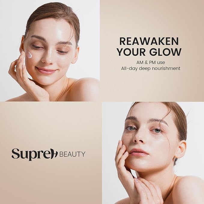 SupreH Bee Venom Cream Wrinkle Filler: Instant Face Lift Cream and Eye Tightener Cream with Hyaluronic acid Niacinamide for women and men 50