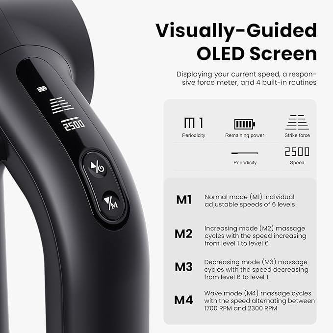 BOB AND BRAD D6 Pro Max+ Massage Gun with Heat and Cold, Powerful Deep Tissue Percussion Massager with 16mm Amplitude, FSA Eligible & HSA Approved Professional Muscle Massager Gun for Athletes