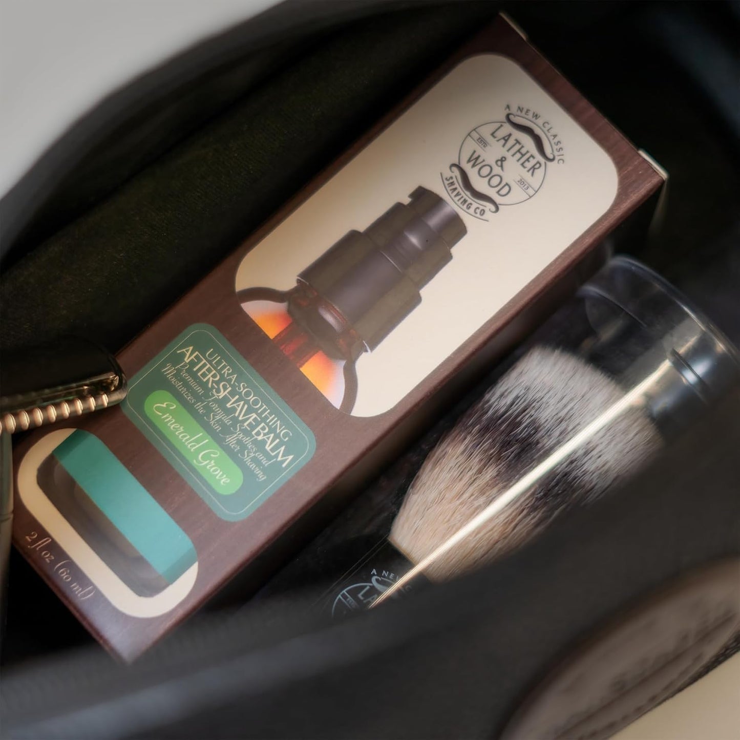 Best After-shave Balm, Emerald Grove Scent, Premium Aftershave Lotion, Soothes and Moisturizes Face after shaving, Does Not Dry The Skin, Eliminates Razor Burn For A Silky Smooth Finish