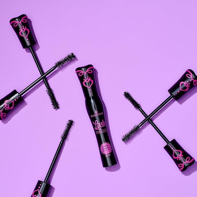 essence | Lash Princess Curl & Volume Mascara | Vegan & Cruelty Free (Pack of 3)