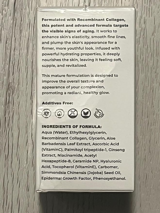 Advanced Collagen Serum Korean for Skin Booster | Dermatologist Tested with Hyaluronic Acid, Niacinamide & Ginseng |Korean Serum for glow & Radiance for All Skin | 50ml