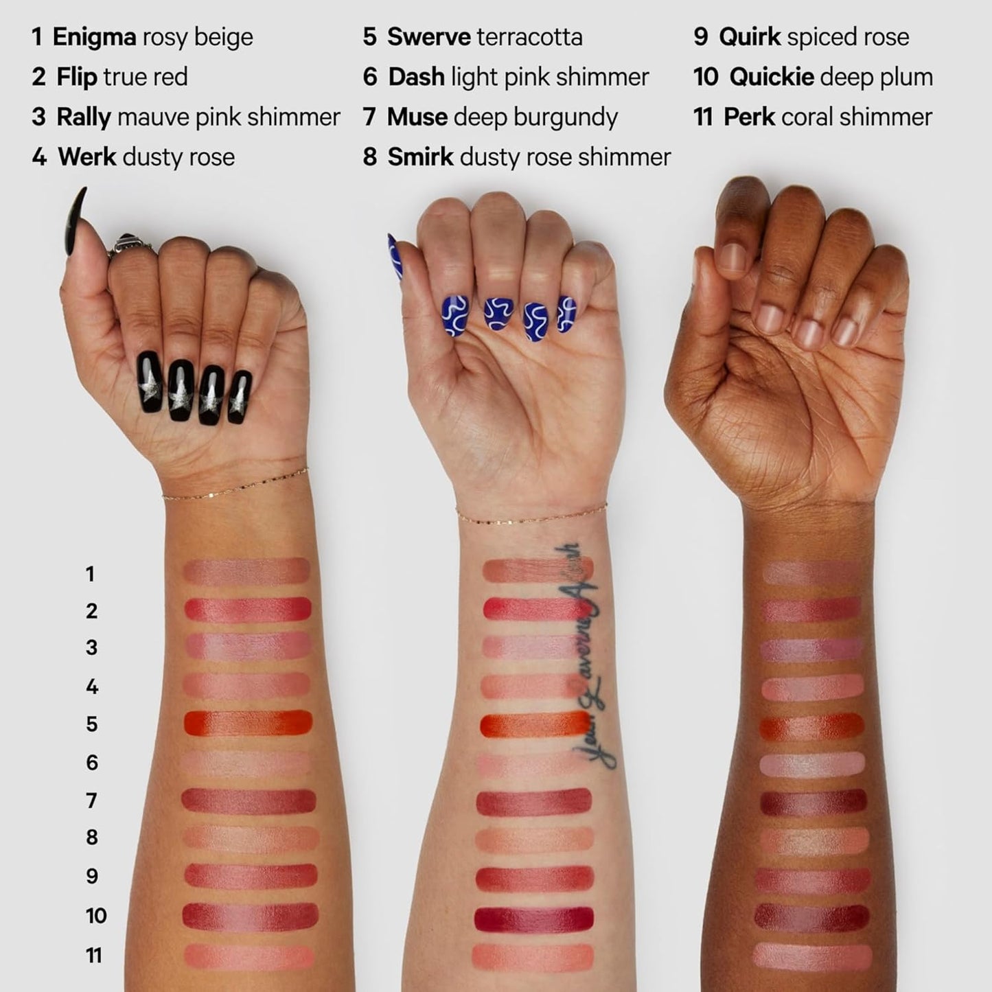 Milk Makeup Lip + Cheek, Smirk (Dusty Rose with Shimmer) - 0.21 fl oz - Cream Blush & Lip Color - Buildable & Blendable - 1,000+ Swipes Per Stick - Non-Comedogenic - Vegan, Cruelty Free