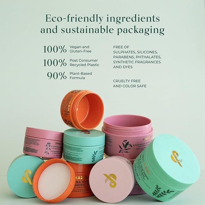 SHAZ & KIKS Nourishing Naram Conditioner | Weightless Whipped Conditioner to Repair Damage and Reduce Frizz | Visibly Softens and Protects Hair | Ashwagandha & Kokum Butter | Vegan, Color-Safe | 90ml