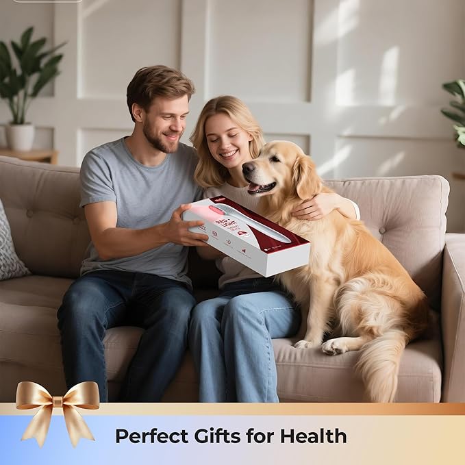 Handheld Red Light Therapy with Stand,Infrared Light Therapy Device with Timing &2 Modes,Red Light Therapy Wand for face&Body,Cold Therapy Machine for Wrists Knees Joints(5 * 808nm+12 * 650nm)