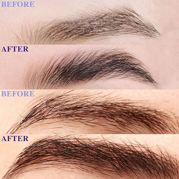 Eyebrow Growth Serum - Eyebrow Serum to Grow Brows with Advanced Formula to Boost Longer Fuller and Thicker Looking Eyebrows - Brow Serums 8ml Value Size - Vegan & Prostaglandin-Free