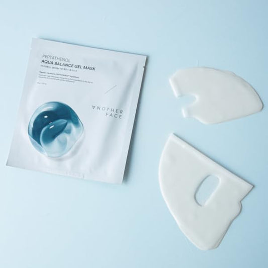 ANOTHERFACE PEPTATHENOL™ Hydrogel Mask | Overnight lifting Mask Pack Korean skin care Pore Minimizing Firming Non-irritation Vegan Korean Skin Care 4Sheets