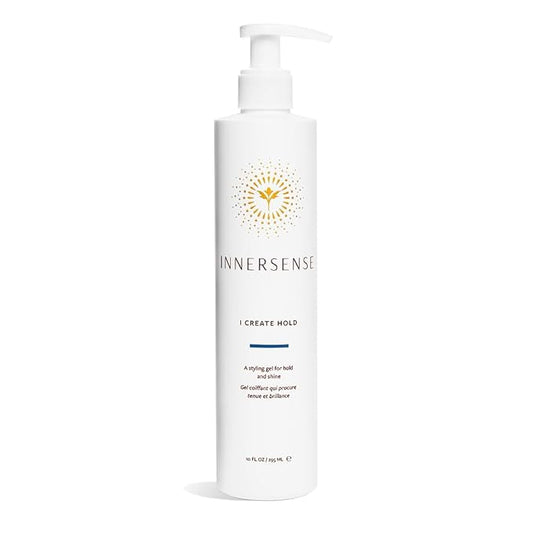 INNERSENSE Organic Beauty - Natural I Create Hold Styling Gel | Non-Toxic, Cruelty-Free, Clean Haircare (Full Size, 10 fl oz | 295 ml)
