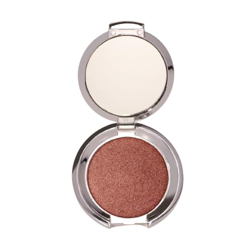 nude envie - Eye Shadow - Velvety Texture & Easy Application - Pigmented Long-Lasting Shimmer Finish - Blendable - Mirror Compact - Single Eye Shadow - Vegan, Paraben-Free & Cruelty-Free - Bewitch