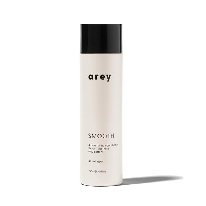 Arey Smooth Conditioner | Reduce Signs of Aging Hair | Retains Moisture & Promotes Smoothness for Fine to Medium Hair | Pair with Wash Shampoo | Vegan, Gluten-Free, & Cruelty-Free (8.45 Fl Oz)
