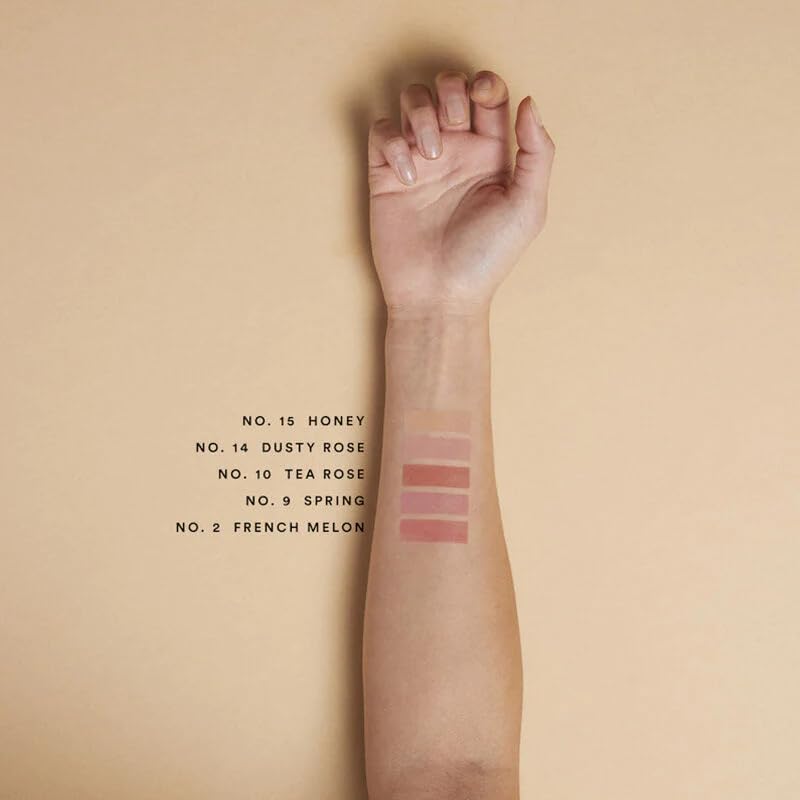 Olio E Osso - Natural Lip + Cheek Balm | Natural, Non-Toxic, Clean Beauty (No. 14 Dusty Rose, 0.35 oz | 10 g)