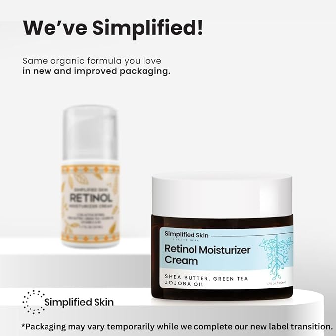 Retinol Cream for Face (3-Pack) – 2.5% Retinol Moisturizer for Fine Lines, Firming & Collagen Boost – Anti-Aging Night Wrinkle Cream with Hyaluronic Acid – 1.7 Oz