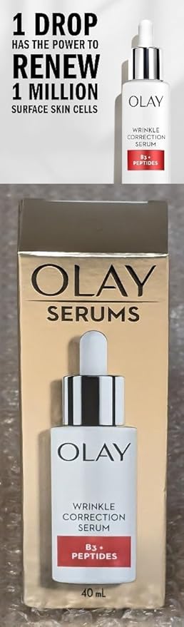 olay serums wrinkle correction serum B3 +peptides