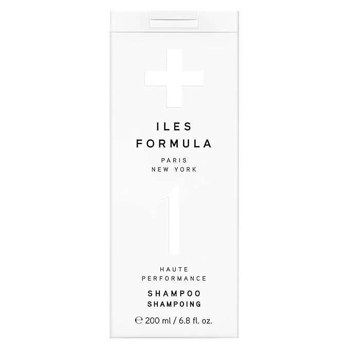 ILES FORMULA Shampoo for Dry, Damaged, Frizzy or Color Treated Hair - Hydrating, Sulfate Free Shampoo – Salon Grade, Color Safe, Moisturizing Formula that Controls Humidity & Boosts Shine