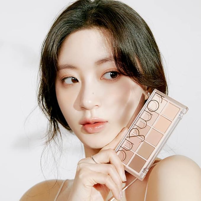 rom&nd Better Than Palette 102g (05 Shade & Shadow Garden) | Eye Makeup Palette, Matte & Shimmer Eye Shadow, Sparkling Glittery, various 10 shades, Long Lasting, High Pigmented, Blendable, Warm Tones