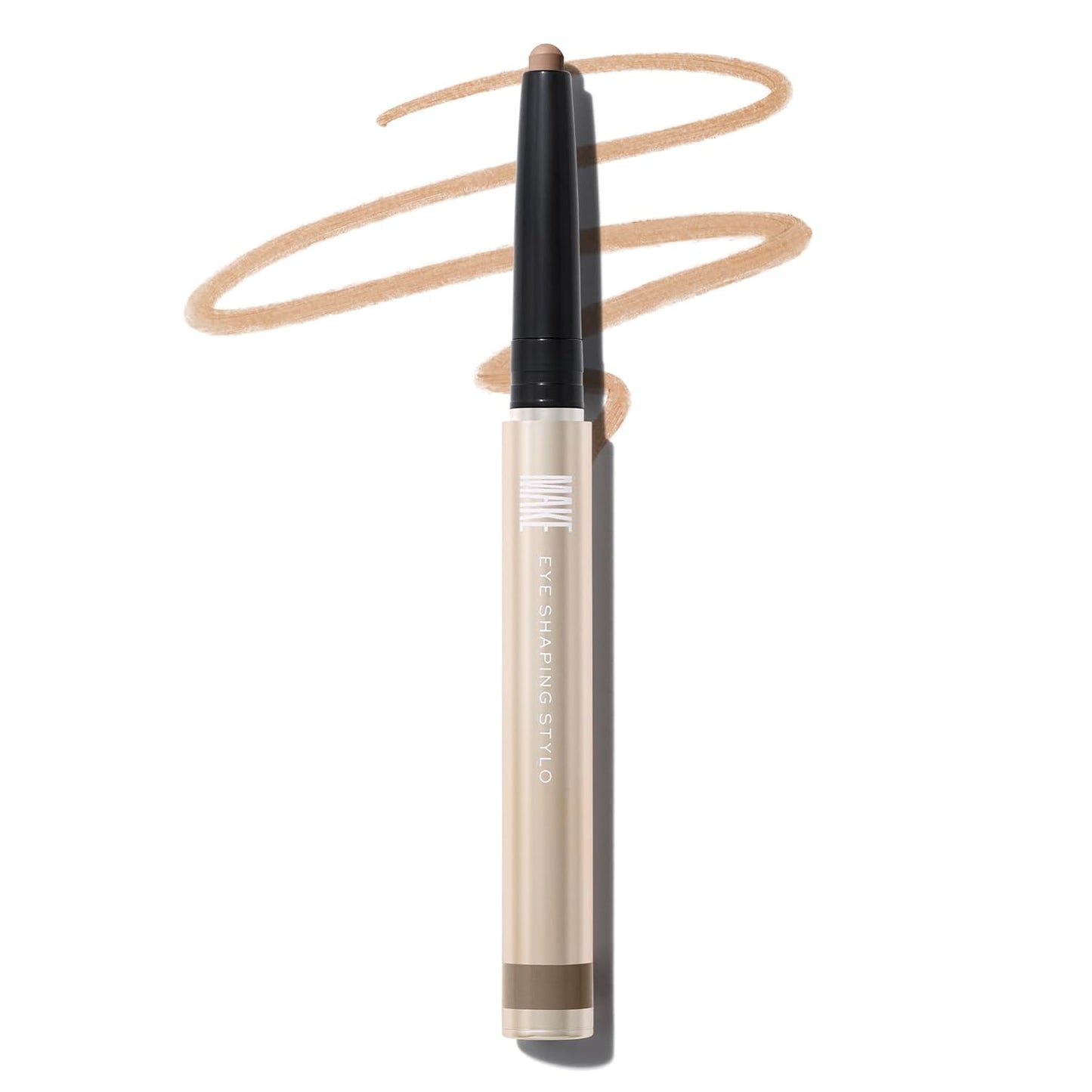 MAKE Beauty Eye Shaping Stylo - Cream Eyeshadow Stick. 4-in-1 Shape, Define, Contour, and Shade Eye Shadow for Versatile Makeup Looks. Long-Lasting Creamy Formula. Shade - Altitude