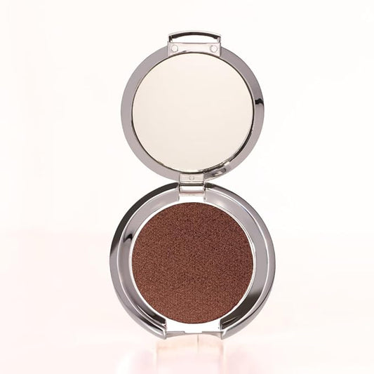 nude envie - Eye Shadow - Velvety Texture & Easy Application - Pigmented Long-Lasting Shimmer Finish - Blendable - Mirror Compact - Single Eye Shadow - Vegan, Paraben-Free & Cruelty-Free - Daring