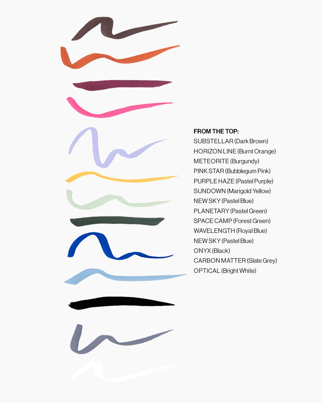 MAKE Beauty Smudge-Proof Felt Tip for Precise Application of Lines, Wings, and Graphics. Long Lasting Eye Liner, Liquid Line Waterproof Felt Tip Eyeliner - Purple Haze