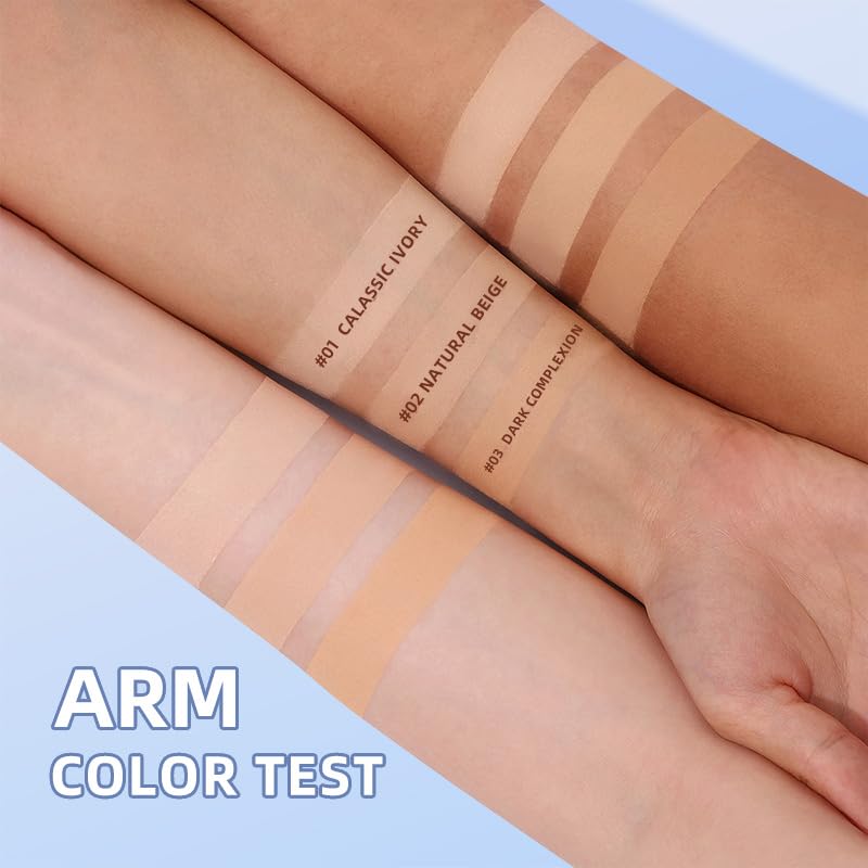 Oil Control Face Pressed Powder, Matte and Smooth Translucent Powder Setting Powder Makeup, Waterproof Long Lasting Finishing Face Powder, Cruelty-free, 0.35Oz (02 Natural)