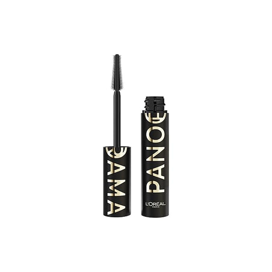 L'Oreal Paris Voluminous Panorama Mascara, Volumizing and Lengthening Formula, Longwear, Smudge-Resistant and Washable, All Night Black Mascara, 0.33 Fl Oz