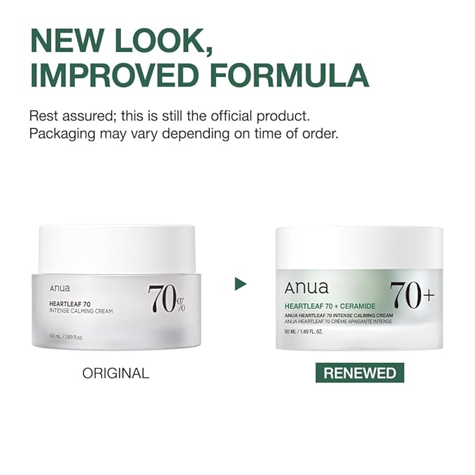 Anua Gentle Moisture Duo: Heartleaf 77 pH 5.5 Soothing Toner & Heartleaf 70 Intense Calming Cream for skin barrier repair, hyaluronic acid, panthenol for facial moisturizer, Vegan, Korean Skincare set