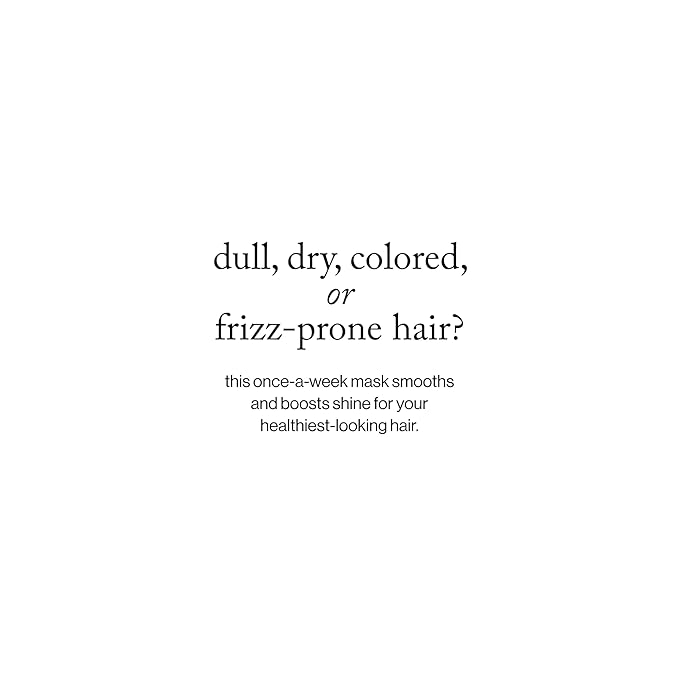 goop Beauty Hair Mask | Conditioner for Dry Hair & Frizz Control | Amino Acids, Beetroot Extract, Coconut and Avocado Oil | Strengthening Treatment to Repair Chemical Damage | Sulfate Free | 6 fl oz