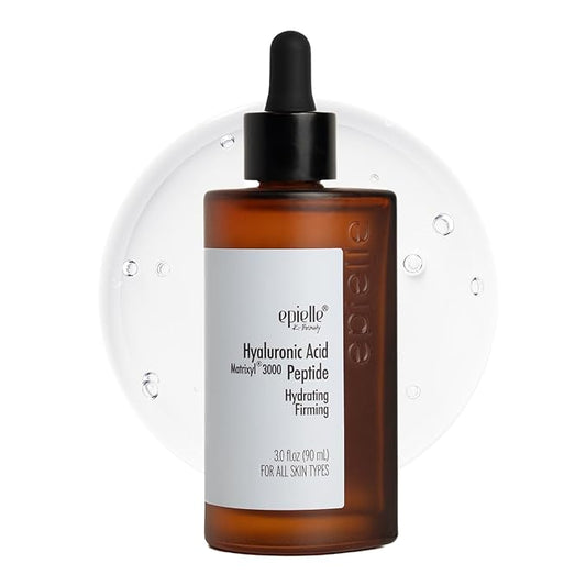 Epielle Complex Niacinamide 10% + Peptides Serum 3 fl.oz, Glowing and Firming Formula for Uneven Tone & Enlarged Pores, Anti-Aging for Face, Korean Skin Care (Hyaluronic + Peptides Serum)