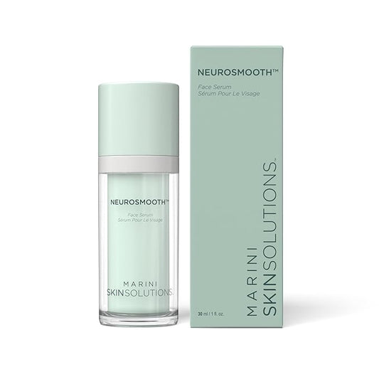 Marini SkinSolutions NeuroSmooth - Neuromodulating, Peptide-Powered Face Serum for Glass-Smooth, Poreless-Looking Skin - Cruelty Free - Made in the USA - 1 fl oz