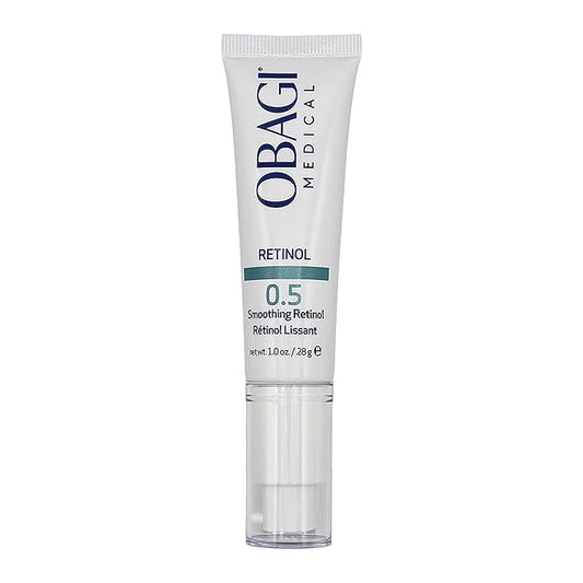 Obagi Medical Retinol 0.5 Cream - Helps Reduce the Appearance of Fine Lines and Wrinkles & Smooth Texture with Minimal Irritation - 1 oz