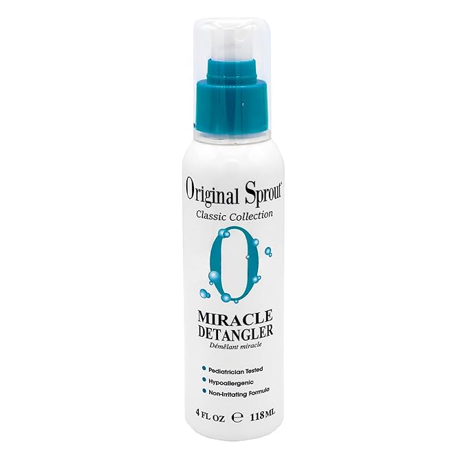 Original Sprout Miracle Detangler, Leave-In Conditioner Treatment for All Hair Types, 4 oz. Bottle