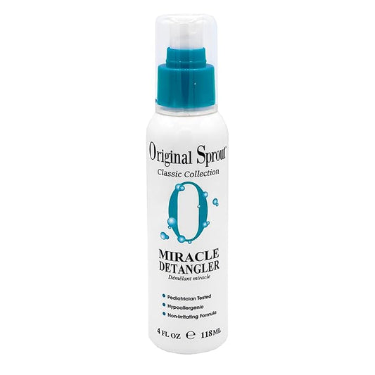 Original Sprout Miracle Detangler, Leave-In Conditioner Treatment for All Hair Types, 4 oz. Bottle
