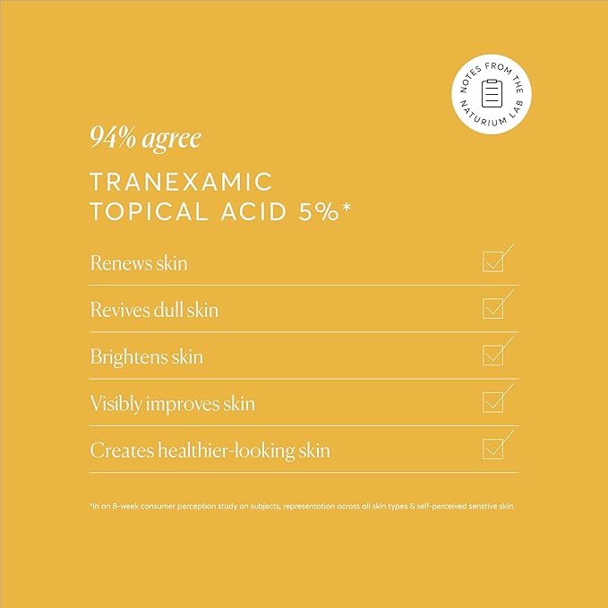 Naturium Tranexamic Topical Acid 5% Jumbo, Face & Skin Care with Kojic Acid, Niacinamide & Licorice Root, 2 oz