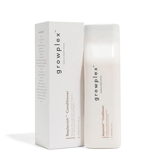 Replenish Conditioner – Hydrating Botanical Blend with Biotin, Argan Oil & Macadamia Seed Oil – Helps Reduce Breakage & Supports Fuller-Looking Hair – 250ml