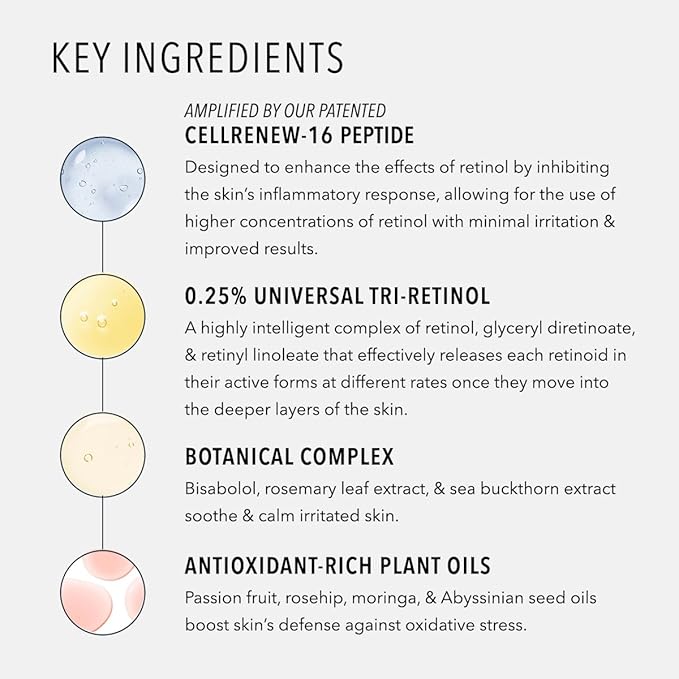 HydroPeptide Micro-Dose Glow Booster, Gentle Retinol Oil-Based Serum, 1 Ounce