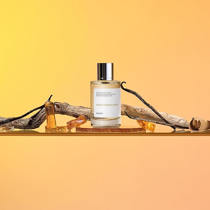 Dossier - Eau de Parfum - Woody Sandalwood - Inspired by L.e L.ab F.ragrances' S.anta.l 33 - Unisex - 3.4 Fl 0z (100ml)
