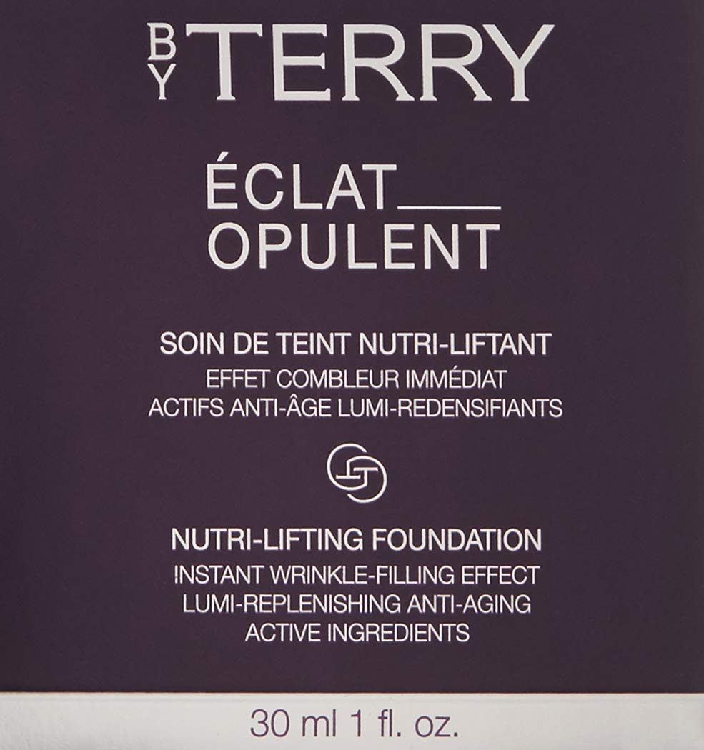 By Terry Eclat Opulent Anti-Aging Lifting Foundation, Medium - Full Coverage, Hydrating & Radiance Boosting, Nude Radiance, 1.01 fl oz