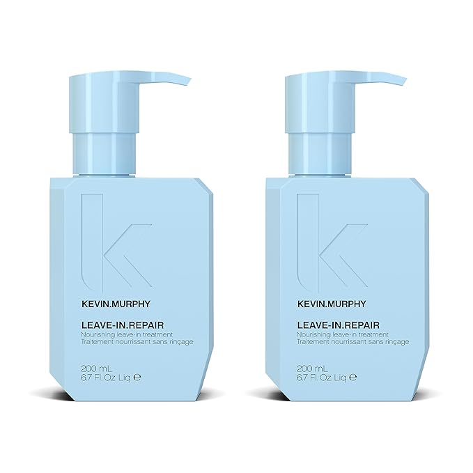KEVIN.MURPHY LEAVE-IN.REPAIR - Keratin Treatment - For All Types - Damaged Hair Repair - Heat Protectant for Hair - Cruelty Free Hair Care - 200 mL / 6.7 fl oz (Pack of 2)