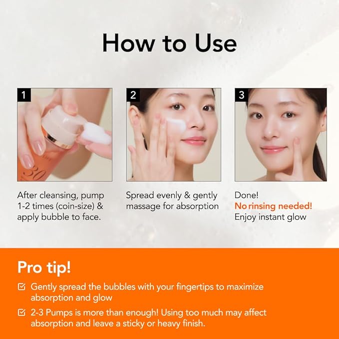 MENOKIN 30 Seconds Quick Bubble Mask [LIFT] - [Collagen] & Niacinamide in Micro-bubbles for Anti Aging, Boost Elasticity, Fine Lines, Korean Glass Skin Care Essential, 50 Uses, 2.36 fl.oz