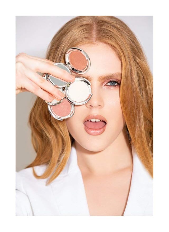 nude envie - Eye Shadow - Velvety Texture & Easy Application - Pigmented Long-Lasting Shimmer Finish - Blendable - Mirror Compact - Single Eye Shadow - Vegan, Paraben-Free & Cruelty-Free - Dreamy