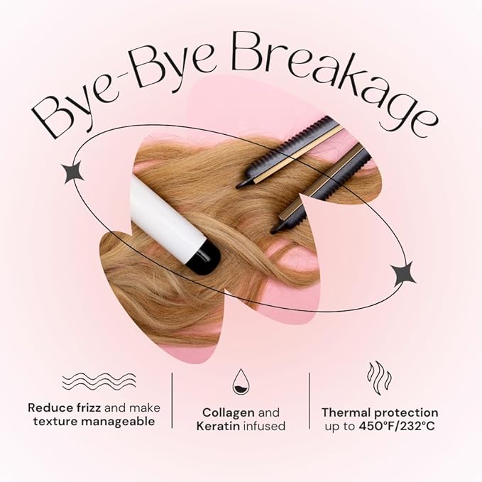 Simply Smooth Xtend Keratin Reparative Magic Potion Original Leave In Conditioner Detangler & Heat Protection Styling Spray Repair & Reduce Breakage Color Safe & Sodium Chloride Free 4 Oz.