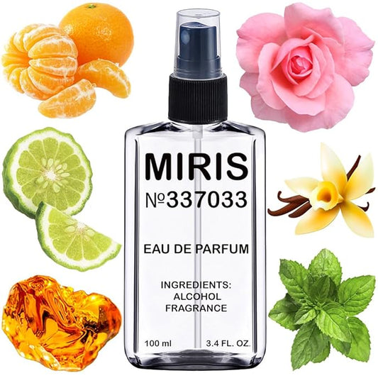 MIRIS No. 337033, Inspired by Midnight Pois, Long-Lasting Eau de Parfum for Women, Spray 3.4 Fl Oz / 100 ml