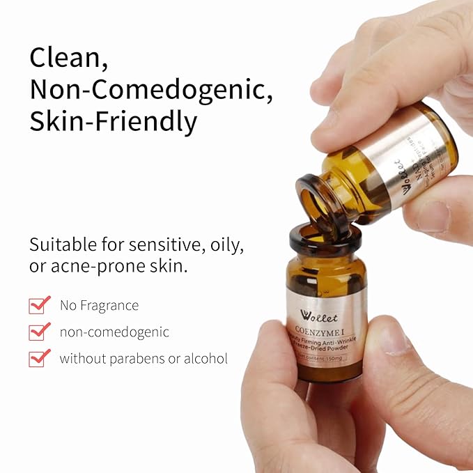 Anti Aging Peptide Serum – Collagen, NAD+, Niacinamide & Hyaluronic Acid | Lifting & Skin Renewal Without Microneedling | Wrinkle Repair, Firming & Brightening | Fragrance-Free